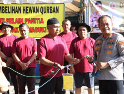 Polresta Barelang Kurban 11 Sapi dan 37 Kambing, Kapolresta: Wujud Ketaatan, Kepedulian, dan Semangat Berbagi