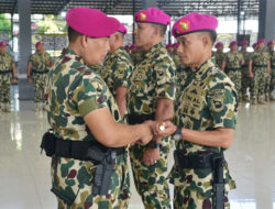 Kolonel Marinir Ena Sulaksana Resmi Pimpin Prajurit Petarung Pasmar 1