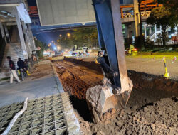 Tanggapi Keluhan Warga, BP Batam Percepat Perbaikan Jalan di Bawah JPO SP Plaza