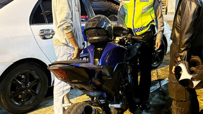 Polresta Barelang Razia 22 Kendaraan R2 Knalpot Brong