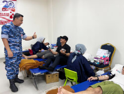TNI AU Tunjukkan Kepedulian: Lanud Hang Nadim Donor Darah Bareng Masyarakat