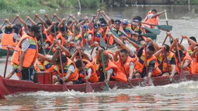 Menengok Suasana Perayaan Festival Perahu Naga di Tangerang