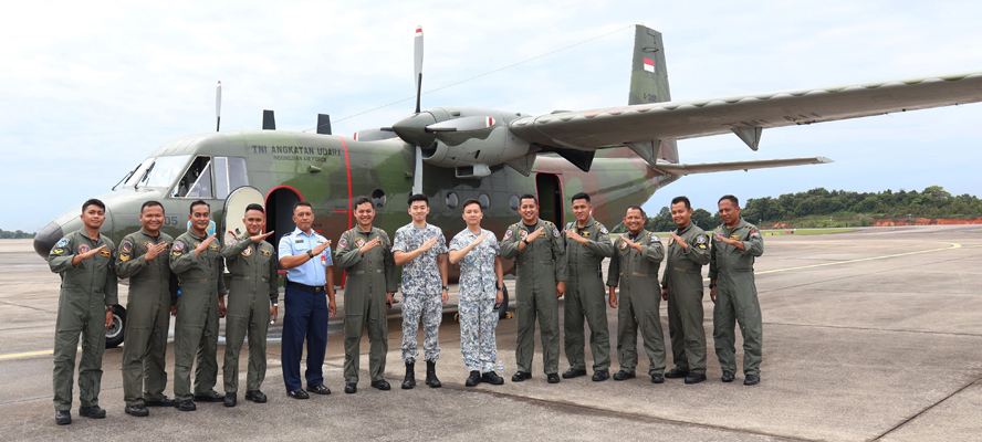 TNI AU Operasi Patroli Udara Selat Malaka "Eye In The Sky" Libatkan Malaysia dan Singapura