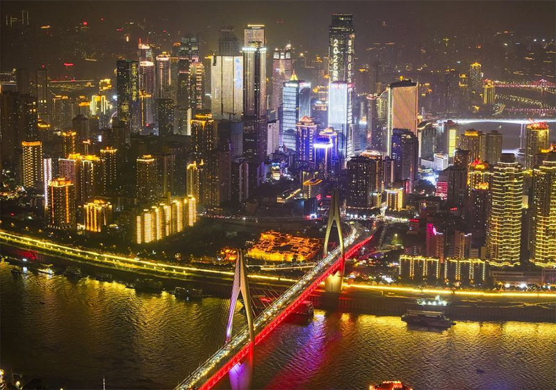 Dari Gemerlap Suasana Urban hingga Keasrian Alam, Chongqing di China Jadi Tujuan Wisata Turis Global