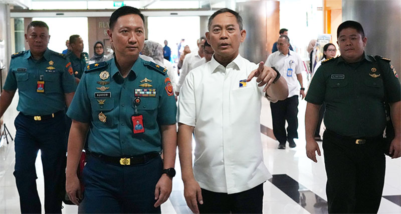 Direktur RSBP Batam Terima Kunjungan Wakapuskes TNI