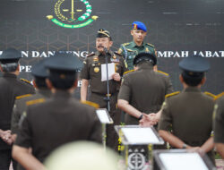 Adhyaksa Bergerak: Jaksa Agung Lantik Sejumlah Pejabat Baru, Semangat Baru untuk Penegakan Hukum