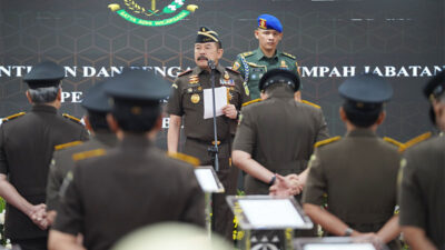 Adhyaksa Bergerak: Jaksa Agung Lantik Sejumlah Pejabat Baru, Semangat Baru untuk Penegakan Hukum