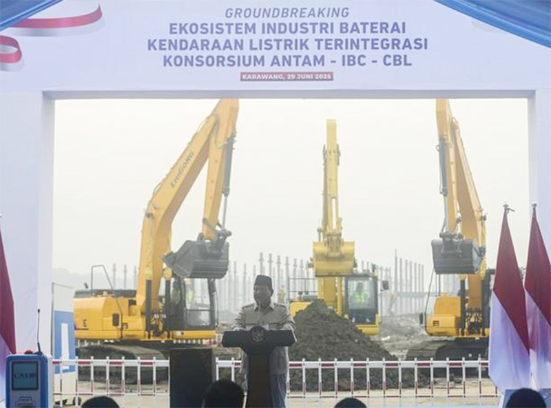 Megaproyek Baterai EV Kerja Sama Indonesia-China