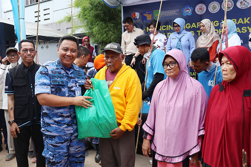 Semangat Patriotik dan Humanis Warnai Hari Bakti ke-78 di Pantai Camar Batam