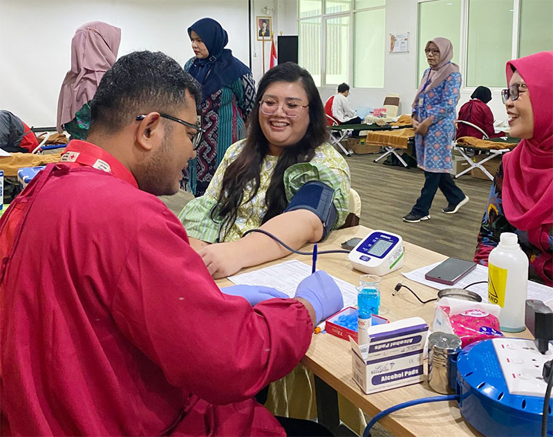 RSBP Batam Gelar Donor Darah, Rayakan Bulan Bakti dengan Semangat Kepedulian dan Kemerdekaan