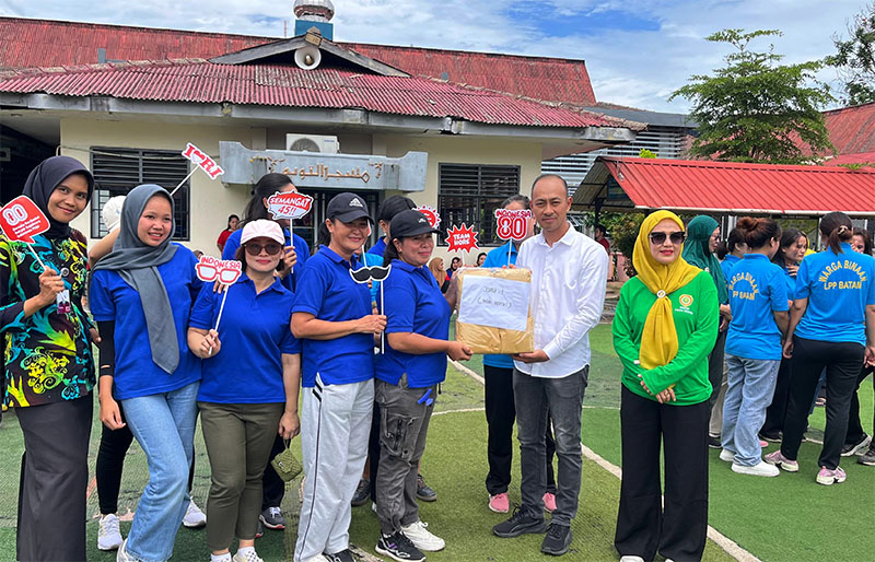 BKOW Kepri Ajak Warga Binaan Lapas Perempuan Batam Rayakan HUT RI dengan Semangat Kebersamaan