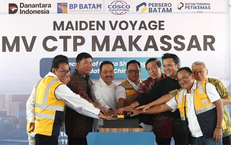 Rute Pelayaran Baru Batam - Yangpu China, Suntikkan Momentum Baru bagi Hubungan Perdagangan China-Indonesia