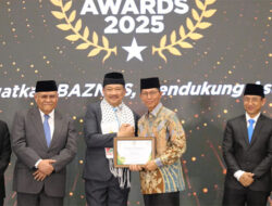Amsakar Raih Penghargaan BAZNAS Award 2025, Komitmen Dukung Gerakan Zakat Nasional