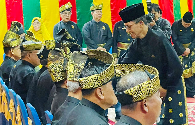 Pelantikan LAM se-Kecamatan, Dato’ Amsakar Tekankan Amanah dan Konsolidasi