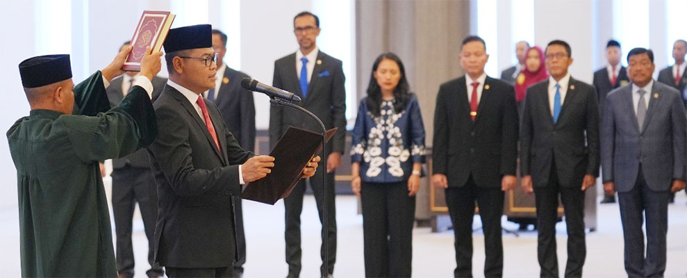 Ricky Perdana Gozali Resmi Dilantik sebagai Deputi Gubernur Bank Indonesia