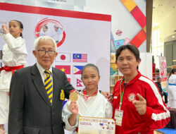 Stefanie, Pelajar SMP Sekolah Sentosa Perdana Sagulung Sabet 2 Emas Karate Asia-Pacific