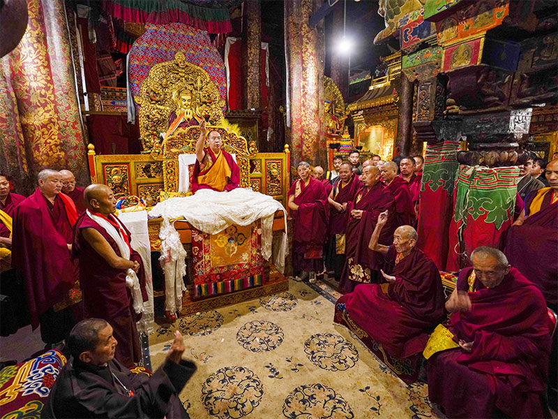 Panchen Rinpoche Jalankan Tugas Rutin, Pimpin Kegiatan Keagamaan dan Sosial di Xizang China