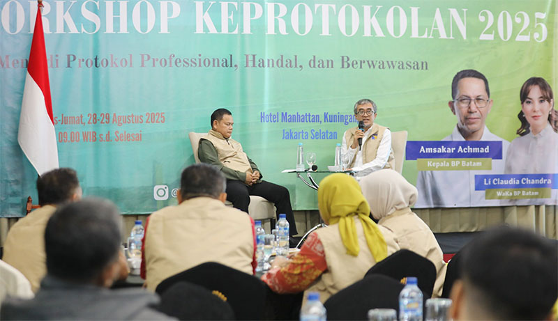 BP Cetak Protokol Profesional, Gelar Workshop Keprotokolan Narasumber Keprotokolan Presiden