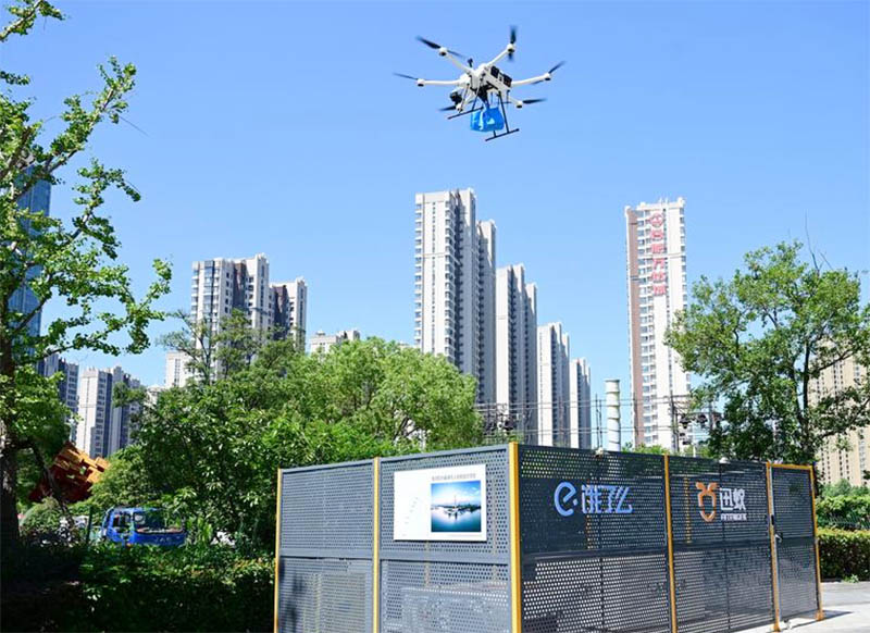 GLOBALink: Menilik Logistik Drone yang Ubah Sektor Pengiriman di Anhui, China