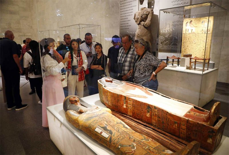 Melihat Beragam Koleksi Museum Nasional Peradaban Mesir Saat Hari Pariwisata Sedunia
