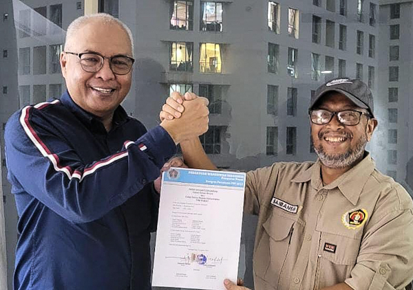 Ketua PWI Kepri Cak Iban Diundang Hadiri Pelantikan PWI Pusat di Solo