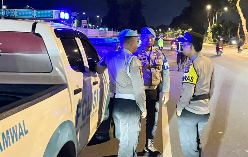Polresta Barelang Gencarkan Patroli Malam, Cegah Balapan Liar dan Kejahatan Jalanan