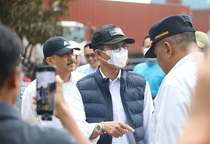 Kepala BP Batam Tertibkan Chassis Kontainer di Bahu Jalan Batuampar