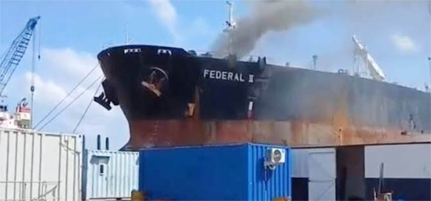 Ledakan di Kapal MT Federal II: 10 Pekerja Tewas, Puluhan Luka Bakar di Galangan PT ASL
