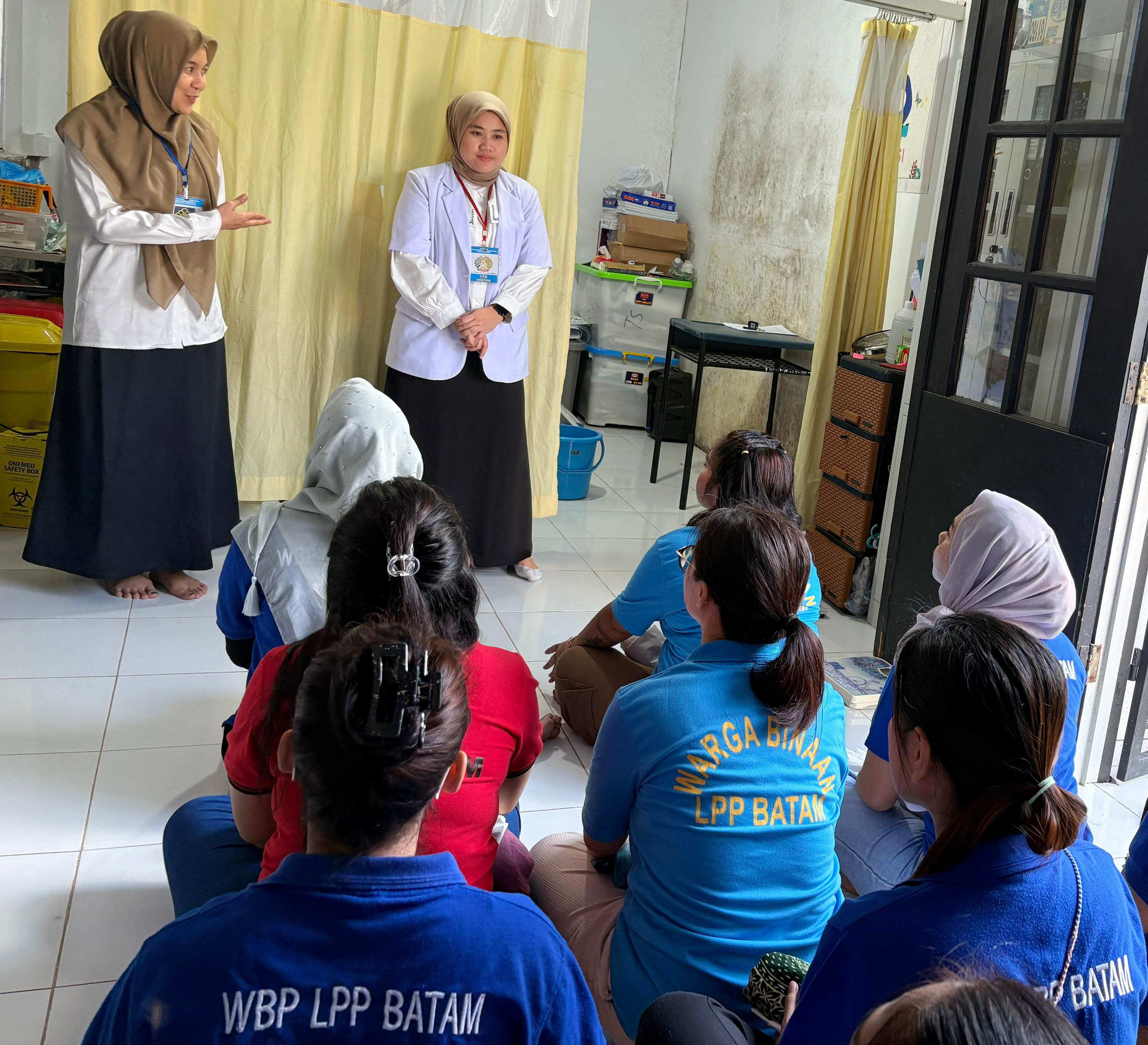 Jaga Hak Kesehatan Warga Binaan, Lapas Perempuan Batam Lakukan Deteksi Dini Kanker Serviks