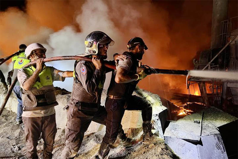 Israel Hancurkan Pabrik Semen di Lebanon