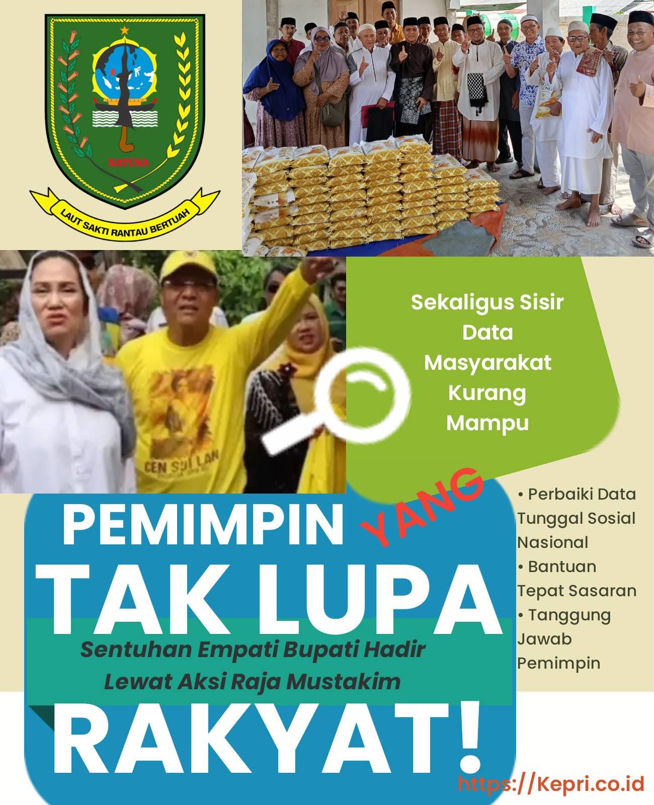 Pemimpin yang Tak Lupa Rakyat: Sentuhan Empati Bupati Cen Sui Lan Hadir Lewat Aksi Raja Mustakim