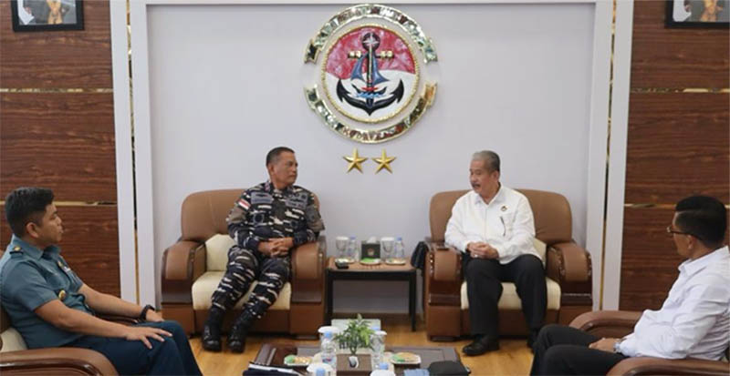 FBN Kepri Bangun Sinergi Bela Negara, Sambangi Kodaeral IV Jelang Pelantikan