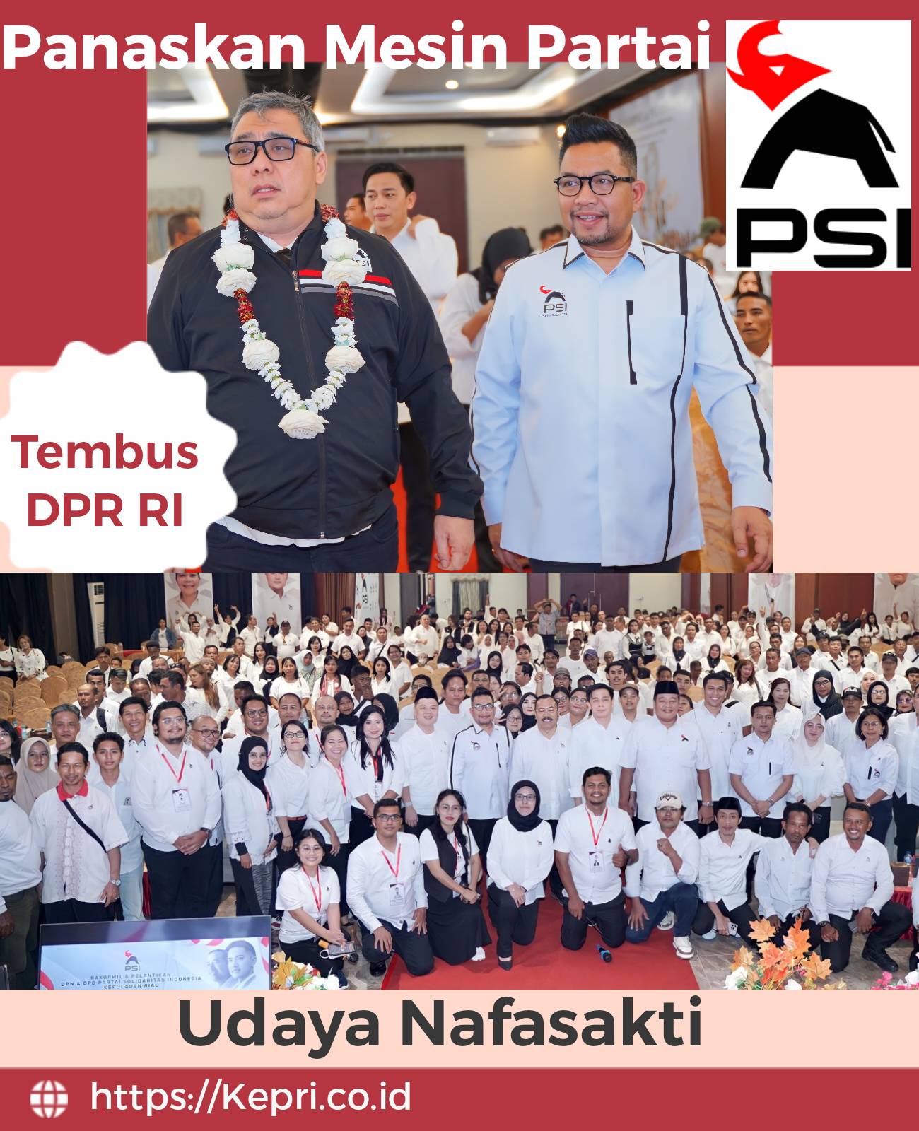 Mesin Partai PSI Batam Panas, Donal Pangihutan Pimpin "Pasukan Gajah" Menembus Kursi DPR RI