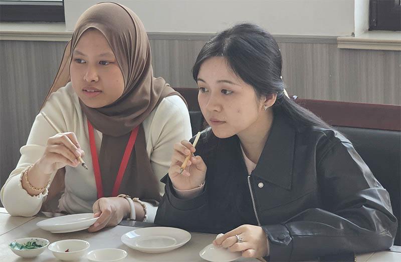 Sejumlah Mahasiswa Negara Asia Tenggara Nikmati Perjalanan Budaya Imersif di Shanxi, China