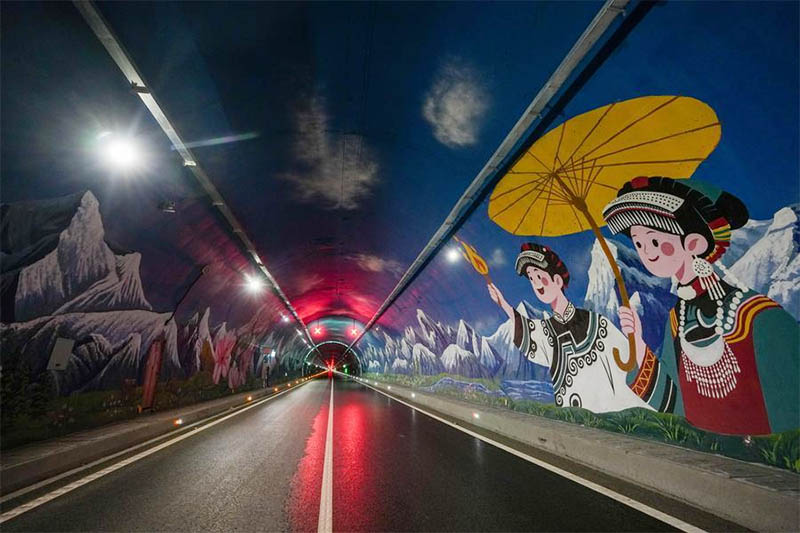 Jalan tol keren di china