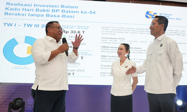 Batam Magnet Investasi Nasional: Tahun 2025, Investasi Riil Capai Rp69 Triliun