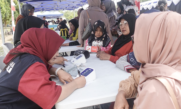 Ratusan Warga Rempang hingga Pulau Nguan Padati RSKI Galang, Antusias Temui Dokter Pertama Operasi Batang Otak