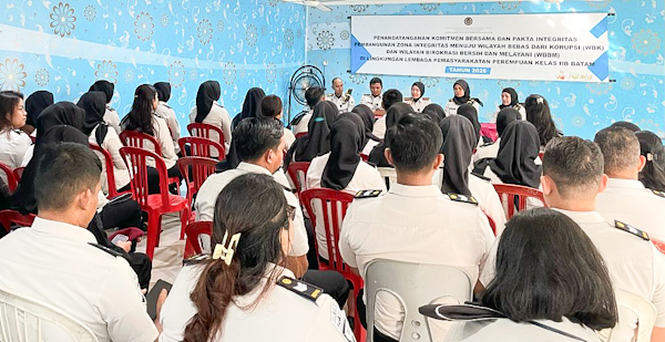 Lapas Perempuan Batam Gelar Rapat Dinas Perkuat Koordinasi dan Kinerja Pegawai