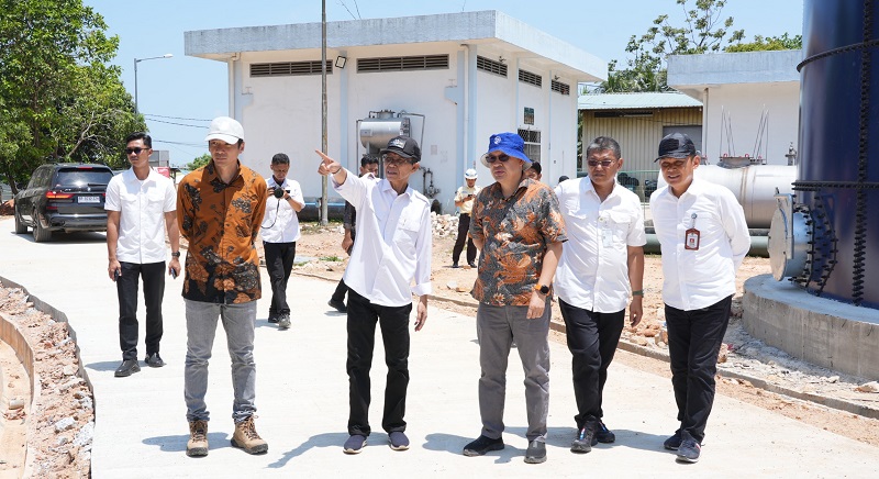 Hari Pertama Kerja, Amsakar Tinjau Sejumlah Proyek Pembangunan