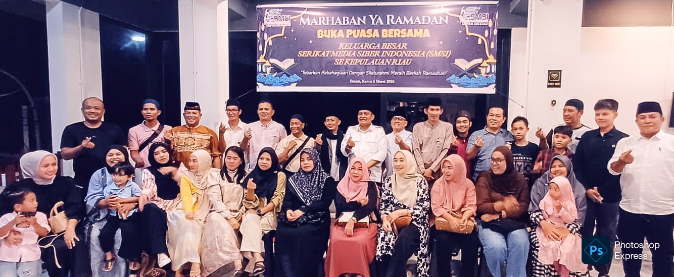 Kokohkan Persaudaraan, SMSI Kepri Buka Puasa Bersama Sekaligus Sambut HUT ke-9