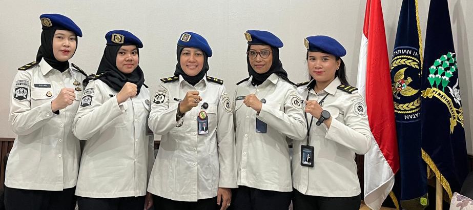 Perkuat Integritas Pengamanan, Lapas Perempuan Batam Ikuti Upacara Pengukuhan Satops Patnal