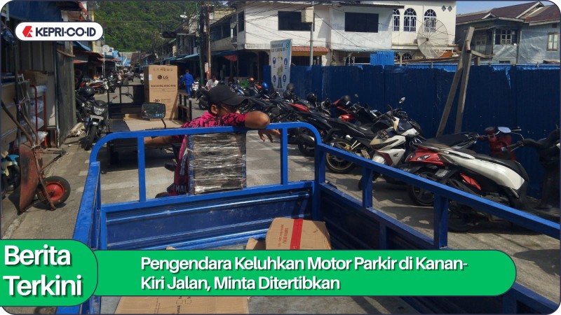 Pengendara Keluhkan Motor Parkir di Kanan-Kiri Jalan, Minta Ditertibkan