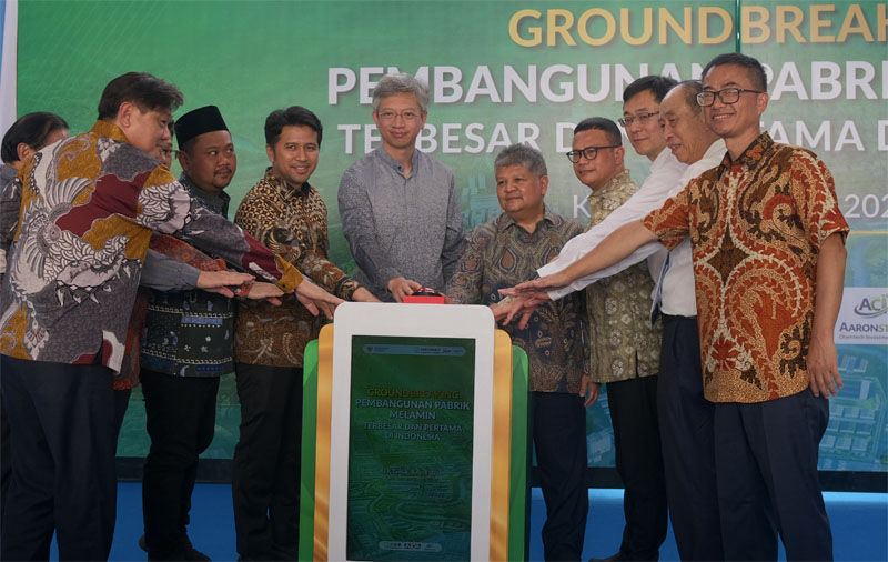 Menko Airlangga Sebut Proyek Melamin Pertama Indonesia jadi Tonggak Penting dalam Pengembangan Industri Hilir