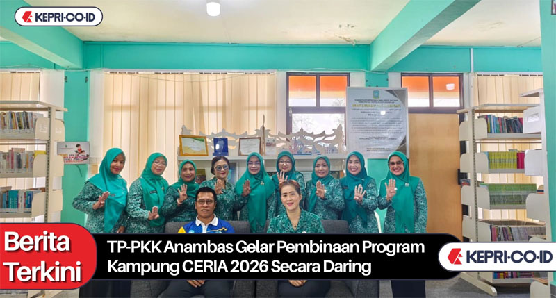 TP-PKK Anambas Gelar Pembinaan Program Kampung CERIA 2026 Secara Daring