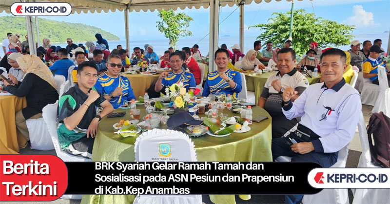 BRK Syariah Ramah Tamah dan Sosialisasi pada ASN Pesiun dan Prapensiun di Tarempa