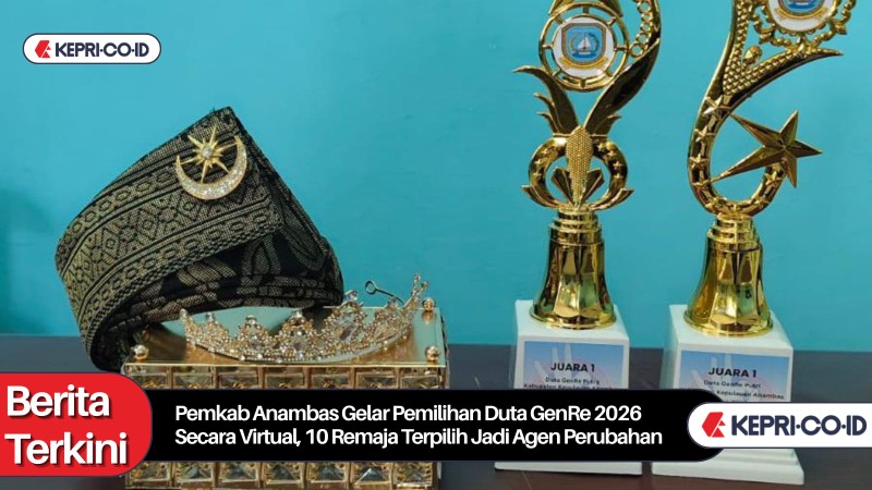 Pemkab Anambas Gelar Pemilihan Duta GenRe 2026 Secara Virtual, 10 Remaja Terpilih Agen Perubahan