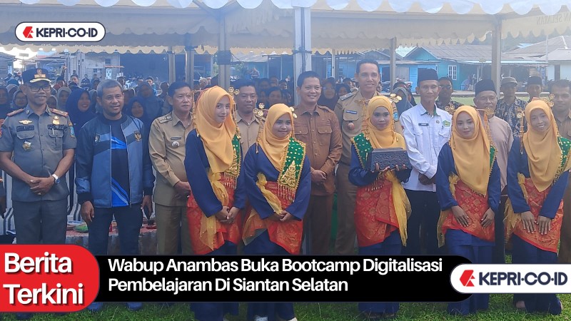Wabup Anambas Buka Bootcamp Digitalisasi Pembelajaran di Siantan Selatan