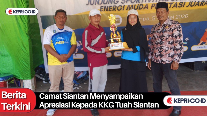 Porseni SD/MI se-Kecamatan Siantan Ditutup, Camat Serahkan Penghargaan