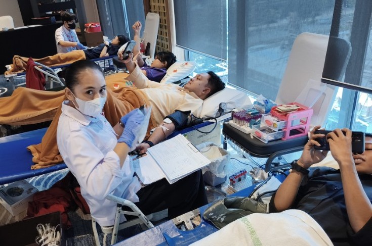 Grand Mercure Batam Rayakan Anniversary Pertama dengan Donor Darah, Kumpulkan 40 Kantong Darah
