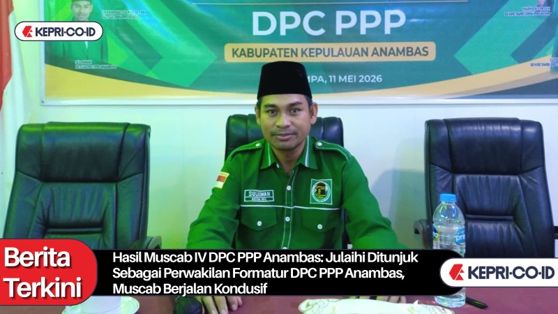 Hasil Muscab IV DPC PPP Anambas: Julaihi Ditunjuk Perwakilan Formatur DPC PPP Anambas